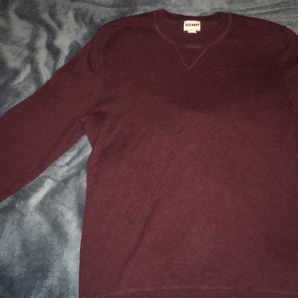 Maroon Old Navy sweater